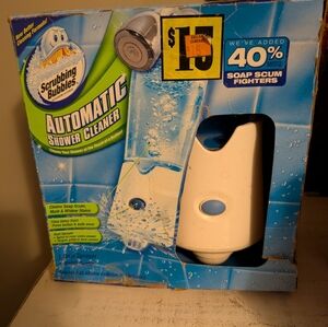 New Old Stock Scrubbing Bubbles Automatic Shower Cleaner Kit Sprayer